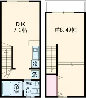 アクス上北沢アパートメンツの間取り