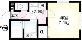 エストレーヤ横浜杉田【1階】の間取り