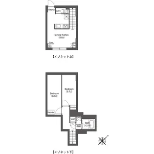 エスタート大井町フォレストの間取り