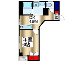 ちとれ朝霞【2階】の間取り