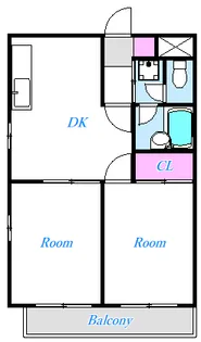 NKパレスIII【1階】の間取り