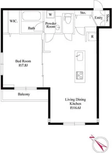 ViQuante【3階】の間取り