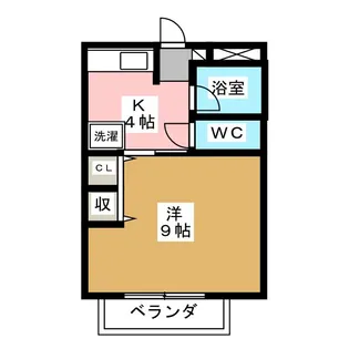 サープラスジュン【1階】の間取り