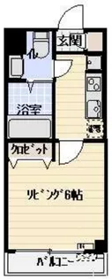 AZESTお花茶屋【2階】の間取り