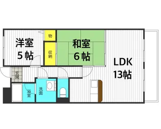 コンフォートステージII【3階】の間取り