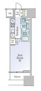 東京都品川区南大井2【マンション】の間取り