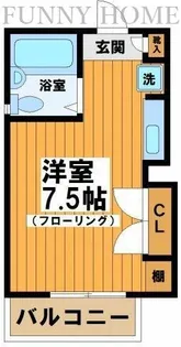 CHR90【1階】の間取り