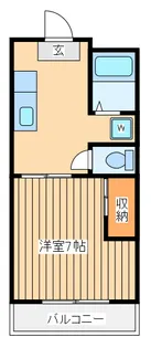 メゾン杉の里【2階】の間取り