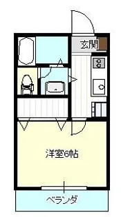 神奈川県平塚市真田4【アパート】の間取り