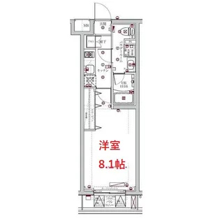 東京都大田区大森東2【マンション】の間取り