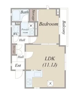 グランヴィラージュ【2階】の間取り