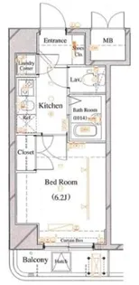 東京都品川区西五反田7【マンション】の間取り