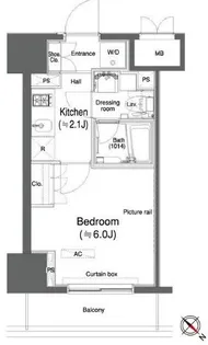 カスタリア大森II【12階】の間取り
