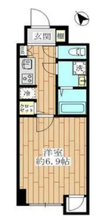 カーサ蒲田【3階】の間取り