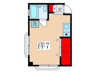 本町津野田ビル【3階】の間取り