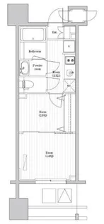 TOPAZ本厚木【8階】の間取り