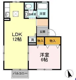 センチュリ-ガ-デン (F G H棟)【2階】の間取り