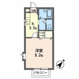 アネックス【2階】の間取り