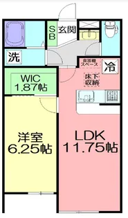アドバンスTT本町【1階】の間取り