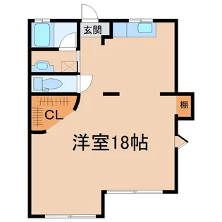 ブラウンハウス【1階】の間取り
