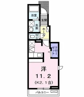 ル・ジャルダン【1階】の間取り