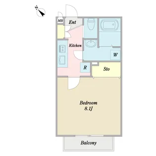 プライムテスタ【2階】の間取り