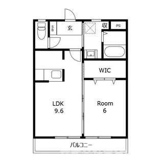 ベルリーフII【1階】の間取り