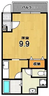 メゾン・ビロング【2階】の間取り