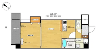 第40川崎ビル【2階】の間取り