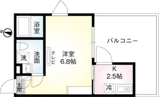 メゾンハイウェイ春日町【4階】の間取り