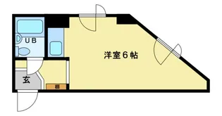サンビーム福島【2階】の間取り