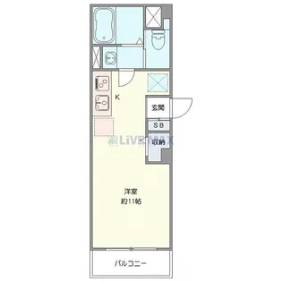 ウィロー板橋本町【2階】の間取り