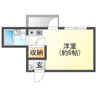 アメニティコウヤマ第6ガーデン【1階】の間取り