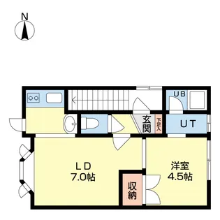 メモワールメゾン【2階】の間取り