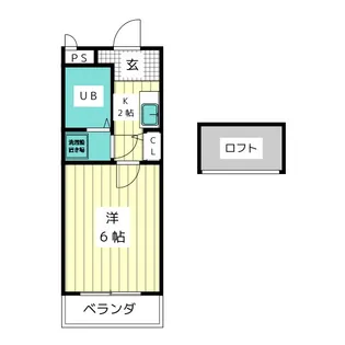 ジョイフル長久手【2階】の間取り