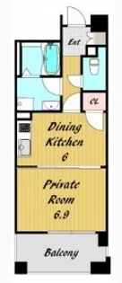 パインフィールド洛東【1階】の間取り