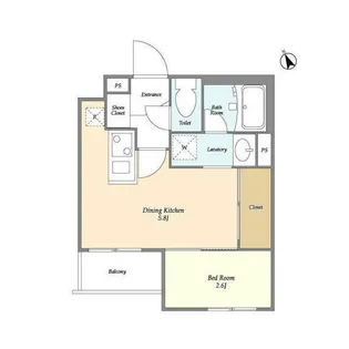 Pair FLAT【2階】の間取り