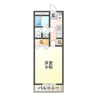 アーバンライフ津【2階】の間取り