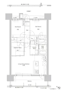 サンパーク松江城テラス【13階】の間取り