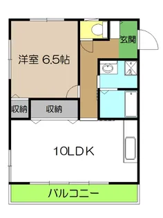ラ・ヴィスタ【1階】の間取り