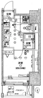 VIDA文京本郷【2階】の間取り