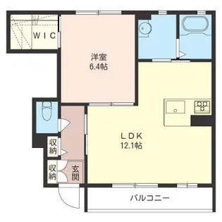 アージオ【1階】の間取り