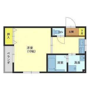 プレッセント上赤江【3階】の間取り