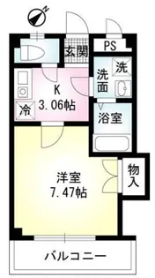 PRESTIGE(プレステージ)【3階】の間取り