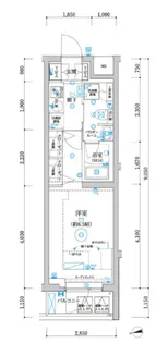 RELUXIA中野鷺宮【3階】の間取り