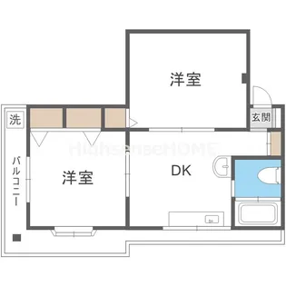 プレアール千林【4階】の間取り
