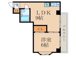 モンフレール【2階】の間取り