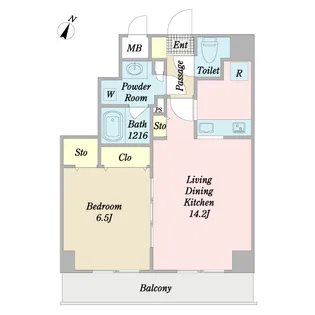 シンパシア【3階】の間取り
