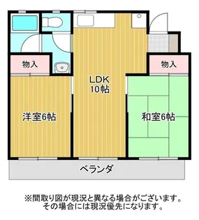 サンハイツ中島【3階】の間取り