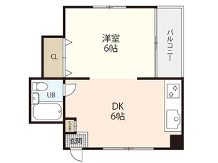 LIETO舟入中町【5階】の間取り